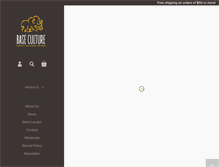Tablet Screenshot of baseculture.com